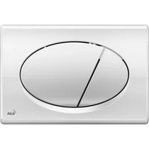 Alcaplast Alca fényes króm 2 öblítéses nyomólap