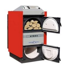 Fa elgázosító kazán